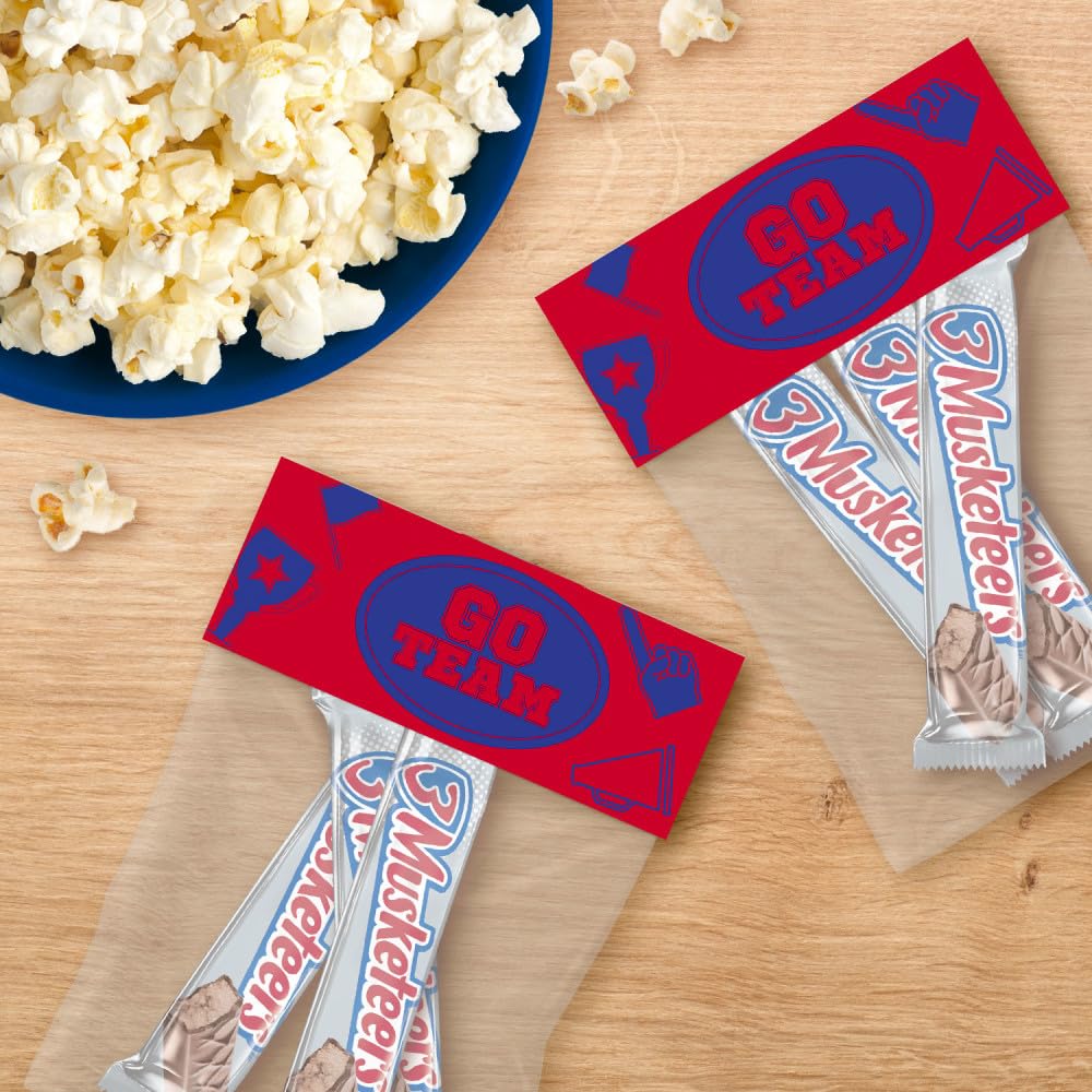 3 MUSKETEERS Milk Chocolate Candy Bars - Full Size Chocolate Bars, 1.92 oz Candy Bar (Pack of 36) Bulk Box - Image 6