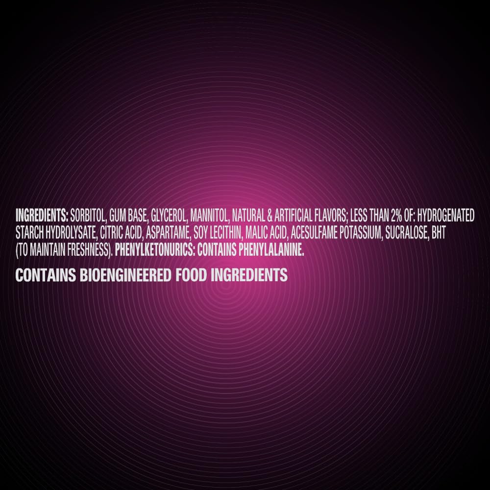 5 GUM Evolution Sour to Sweet Berry Flavor Changing Sugar Free Chewing Gum, 15-Stick Pack, 10 Count - Image 8