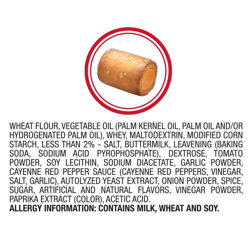 COMBOS Cheese Snacks - Buffalo Blue Cheese and Crackers Snack Packs, Baked Cracker Snack, 6.3-Ounce Bulk Bag (Pack of 12) - Image 3