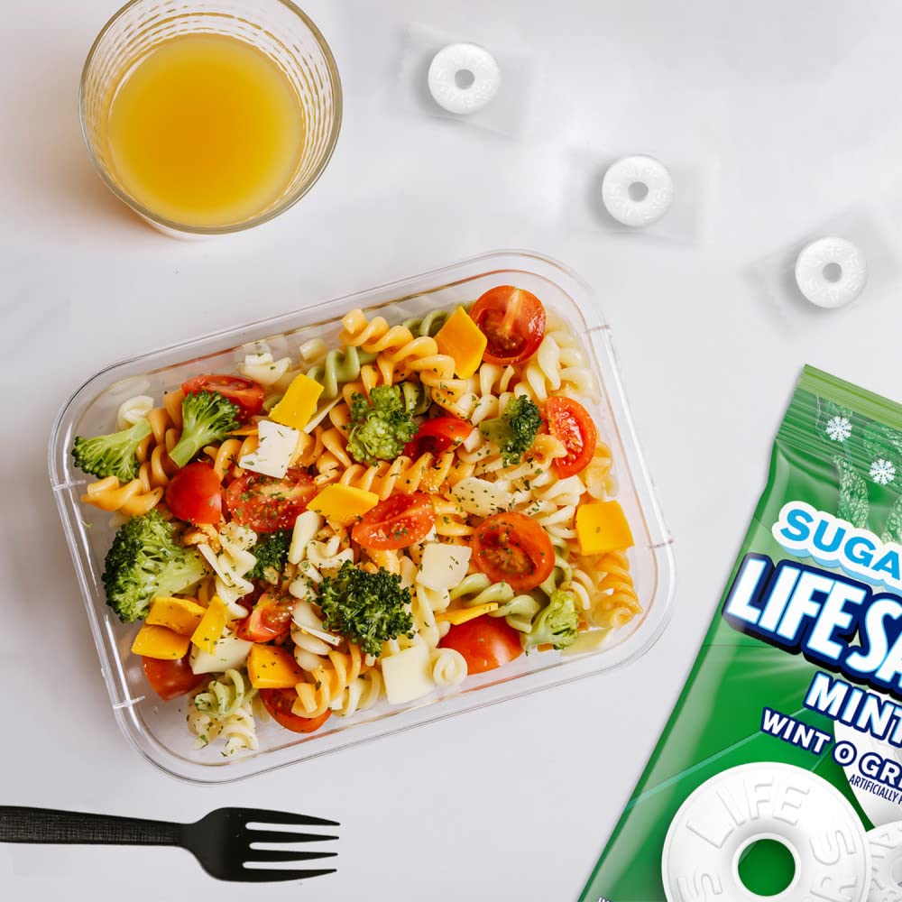 LIFE SAVERS Breath Mints Sugar Free Candy, Wint-O-Green Mint Hard Candy Bag for Goodie Bags, Road Trips, School, Work, 2.75 oz (Pack of 12) - Image 7