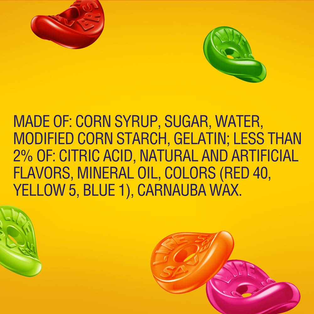 LIFE SAVERS GUMMIES 5 Flavors Gummy Summer Candy, Sharing Size, 14.5 oz Bag - Image 9