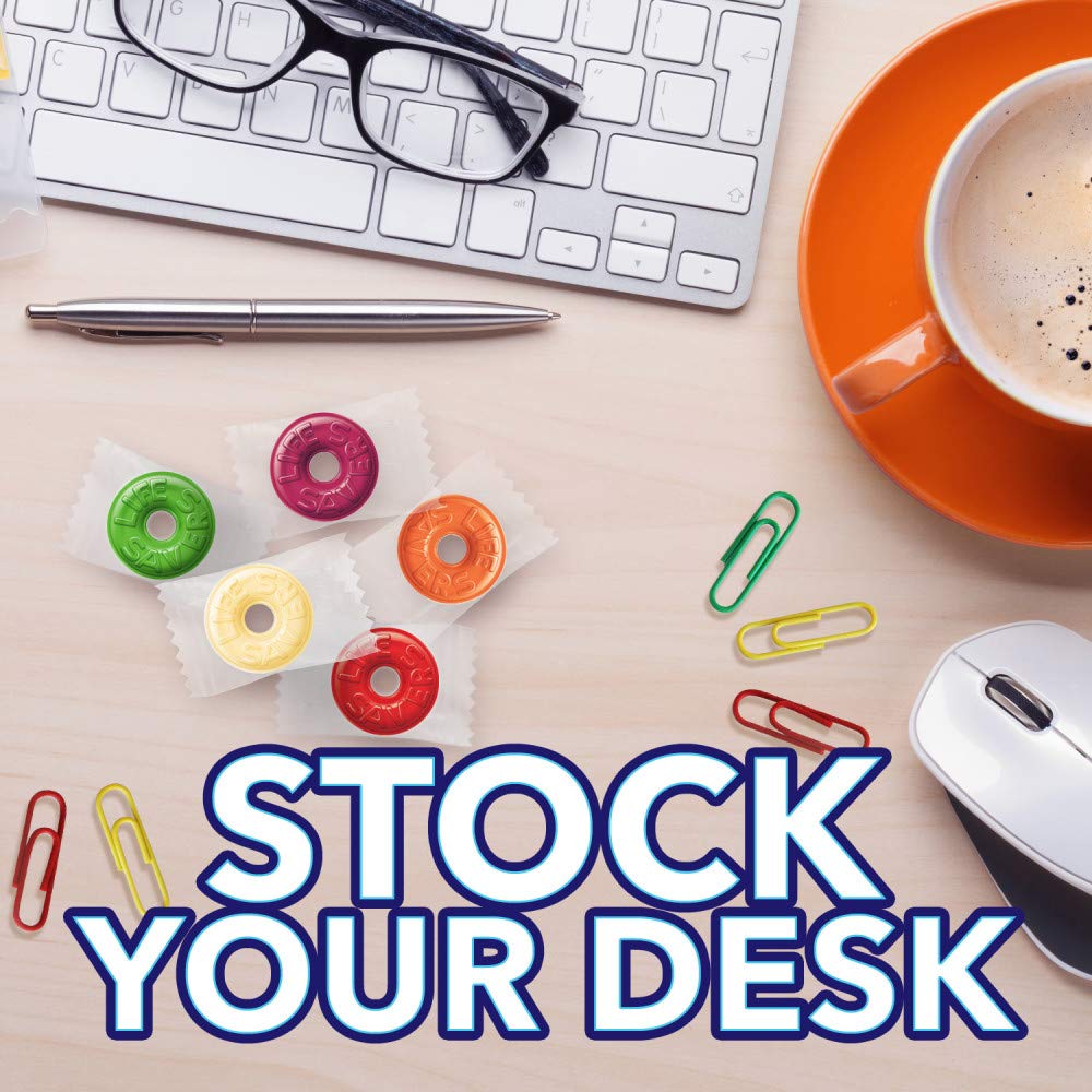 LIFE SAVERS Hard Candy Bag 5 Flavors, Hard Candy Individually Wrapped for Goodie Bags, Road Trips, Treats, Offices, Celebrations, 50-Ounce Party Size (Pack of 2) - Image 9