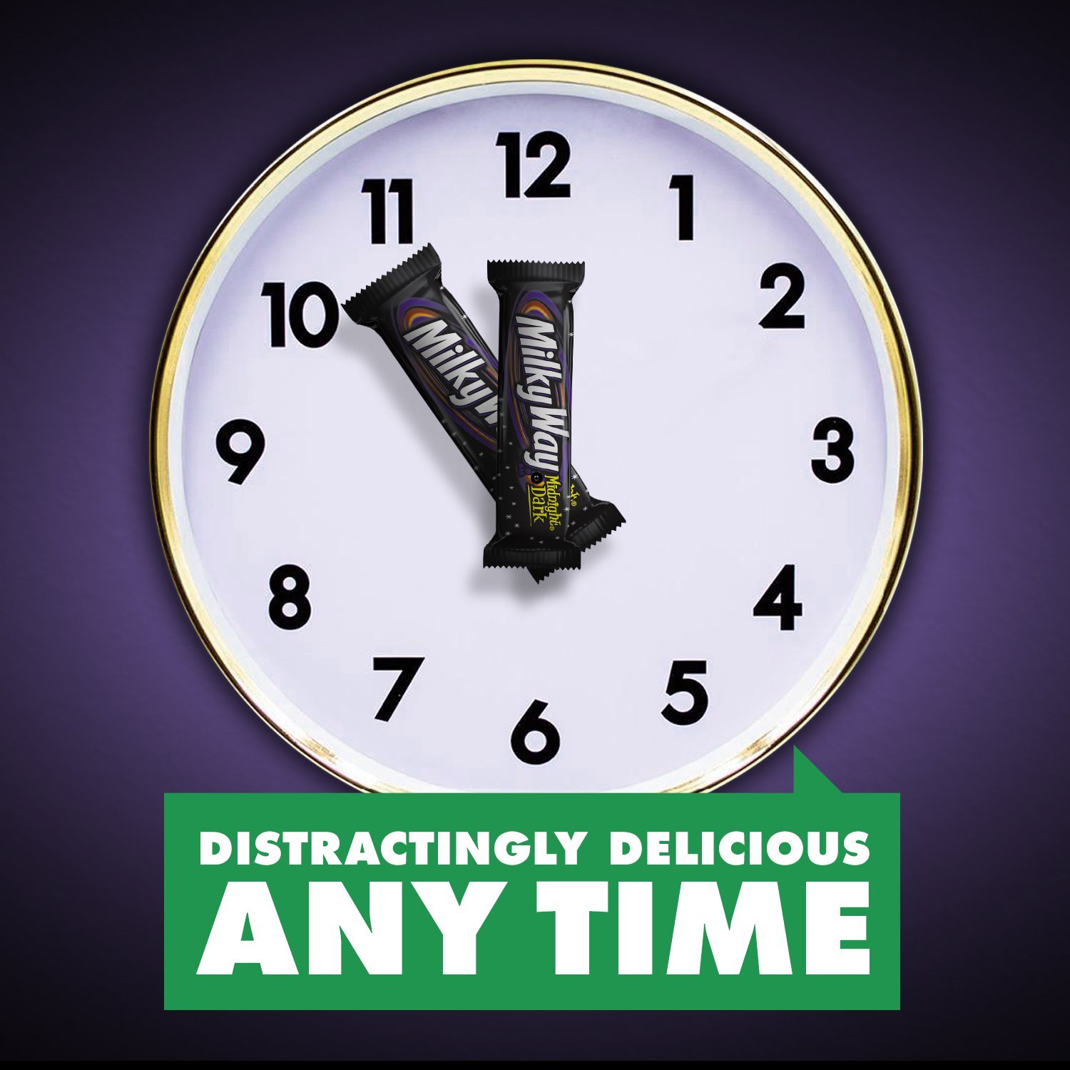 MILKY WAY Dark Chocolate Candy Bars, Midnight Dark, Full Size, 1.76 oz (Pack of 24) Chocolate Bars Bulk - Image 5