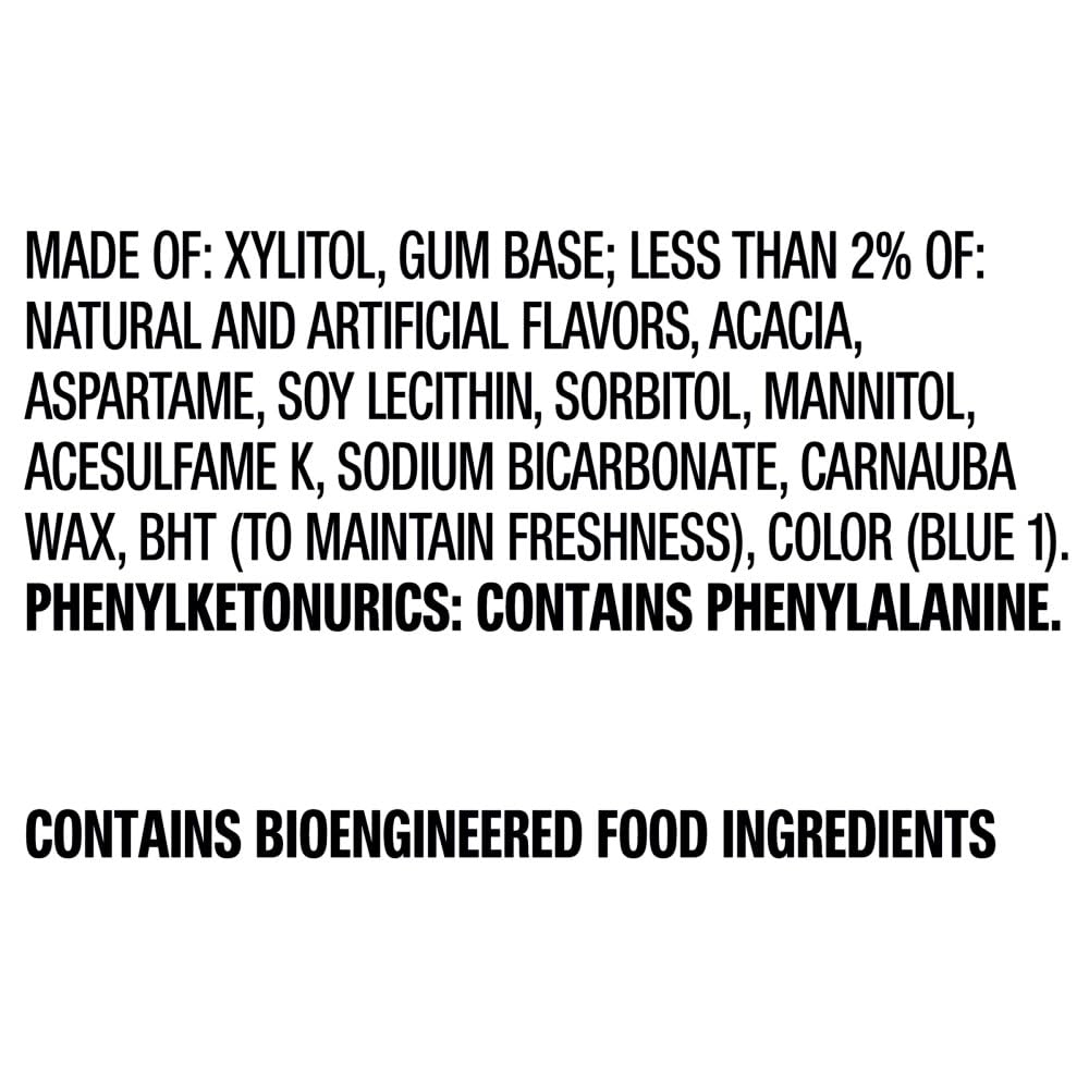 ORBIT Gum White Peppermint Sugar Free Chewing Gum Bulk Pack, 40 Piece Bottle (Pack of 4) - Image 3