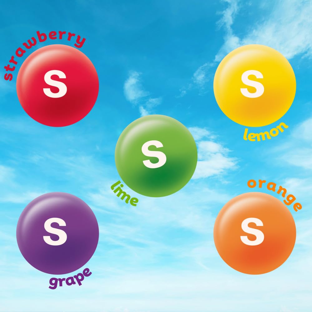 SKITTLES Original Chewy Fruity Rainbow Candy For Mid Day Snacking, Road Trips, Gaming & Party Fun, 30 Oz Resealable Bulk Candy Jar - Image 6