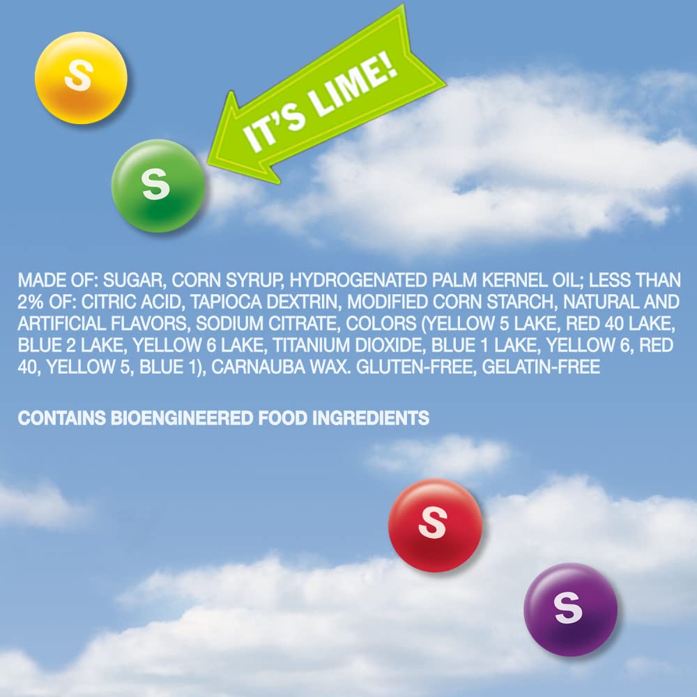 SKITTLES Original Summer Chewy Candy, Party Size, 50 Oz Resealable Bulk Candy Bag - Image 3