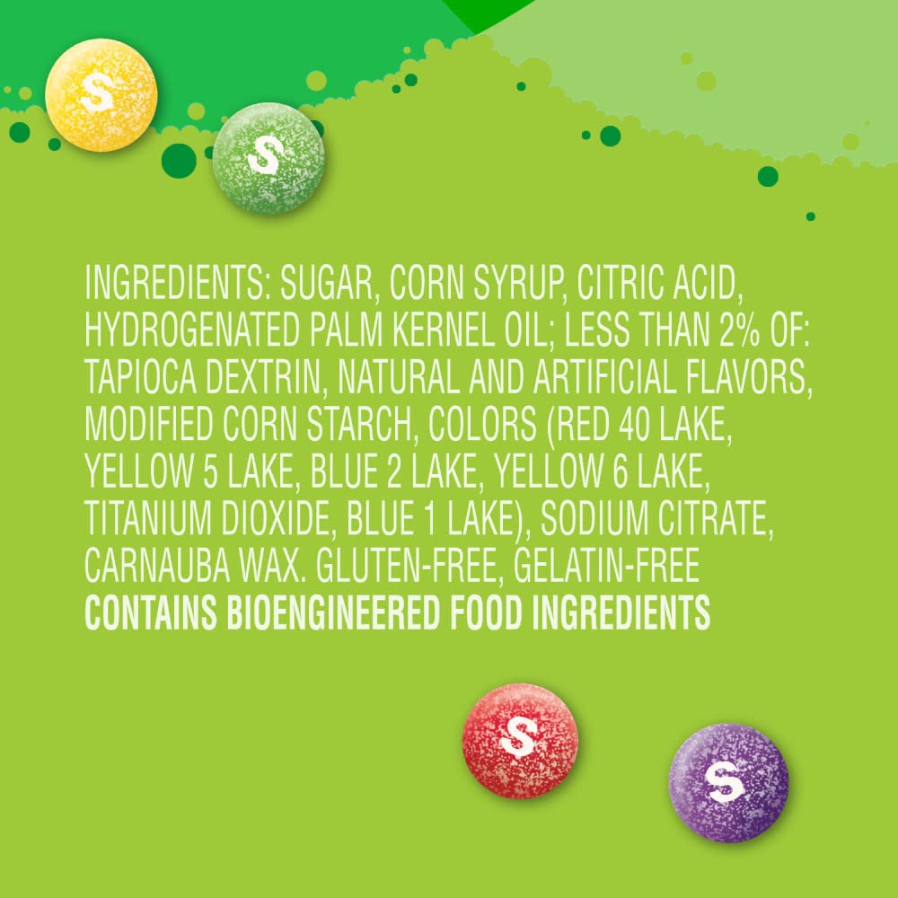 SKITTLES Sours Individually Wrapped Full Size Chewy Sour Candy Packs, 24 Ct Bulk Box for Parties, Movie Nights & Sharing - Image 3