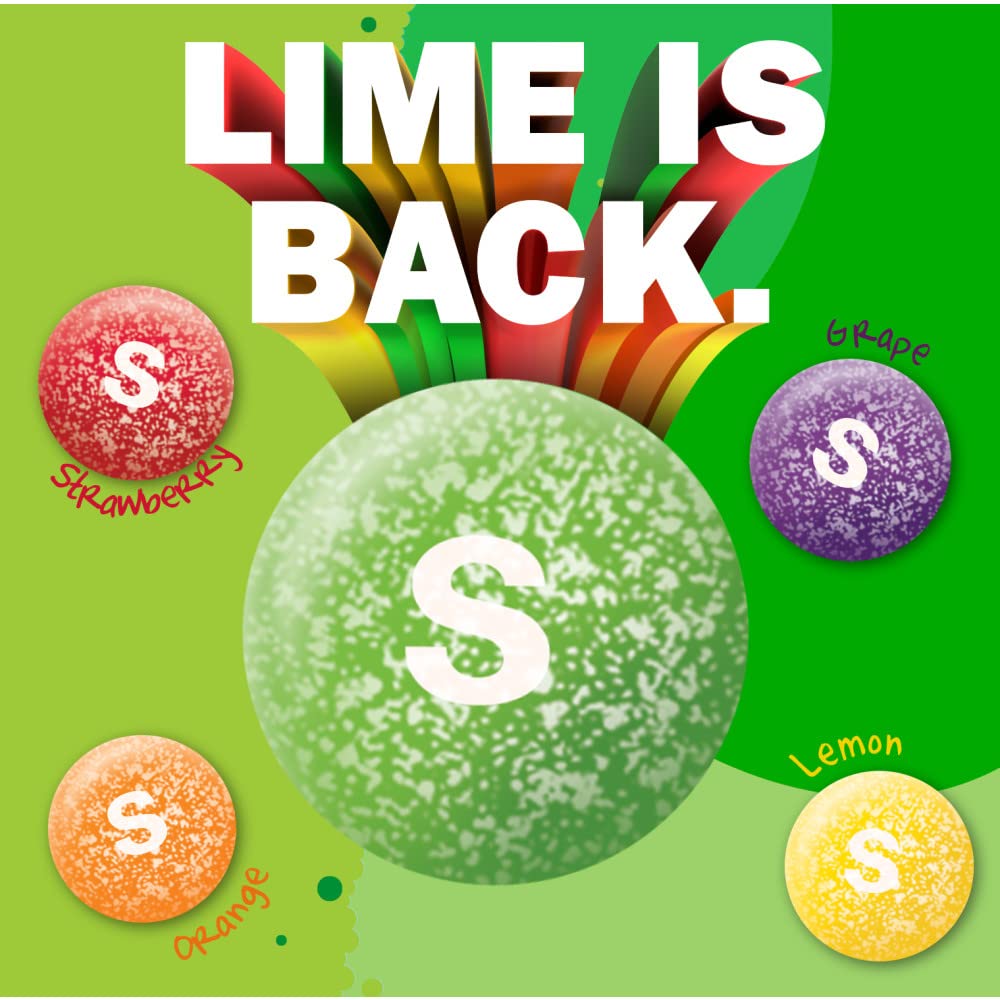 SKITTLES Sours Individually Wrapped Full Size Chewy Sour Candy Packs, 24 Ct Bulk Box for Parties, Movie Nights & Sharing - Image 5