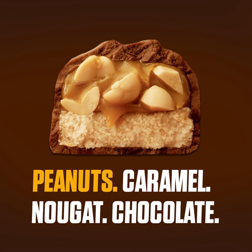 SNICKERS Full Size Bulk Milk Chocolate Candy Bars, 1.86 oz Bar, 48 ct Box - Image 4