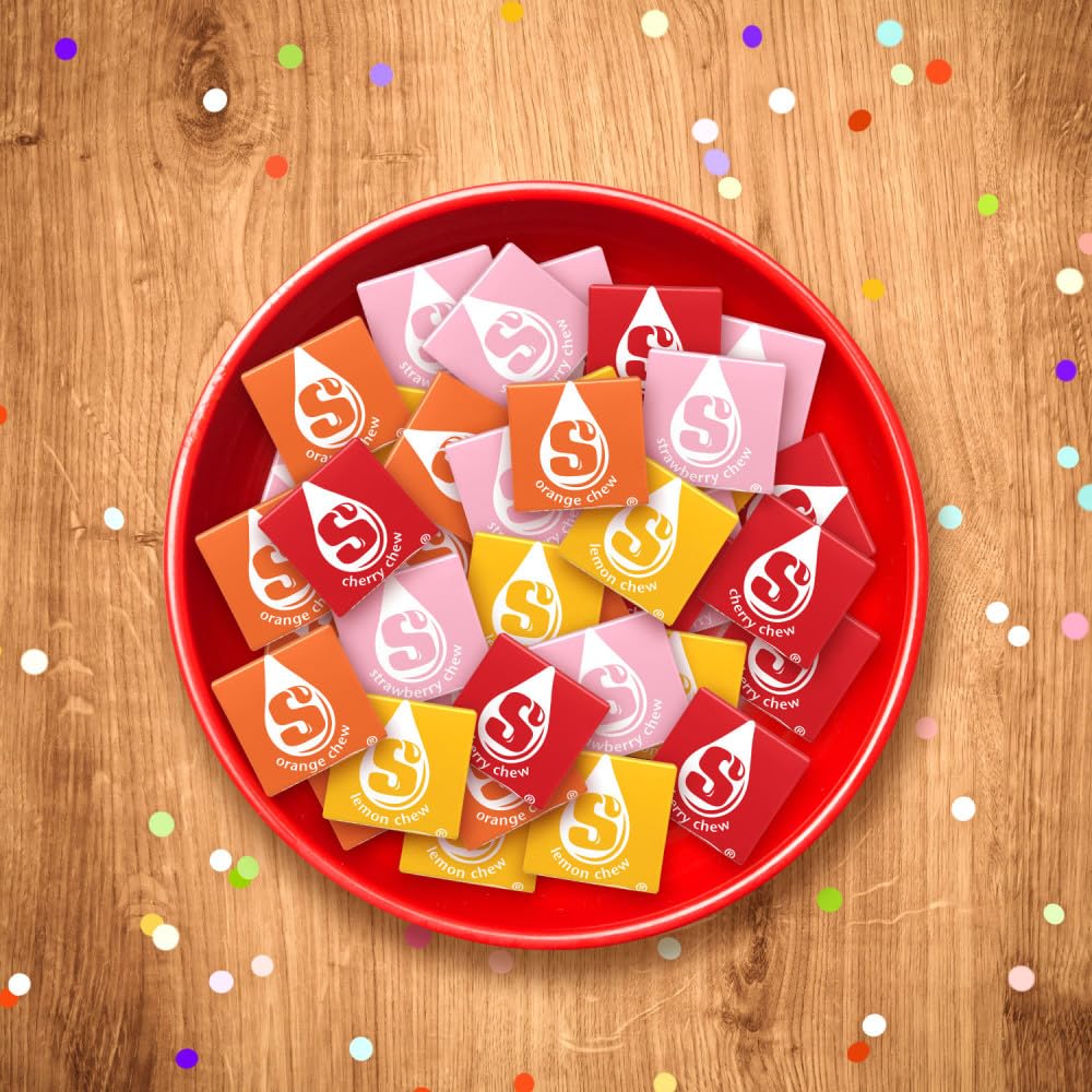 STARBURST Chewy Candy, Sharing Size, Individually Wrapped Fruit Chews Candy, 15.6 oz Resealable Bag - Image 6