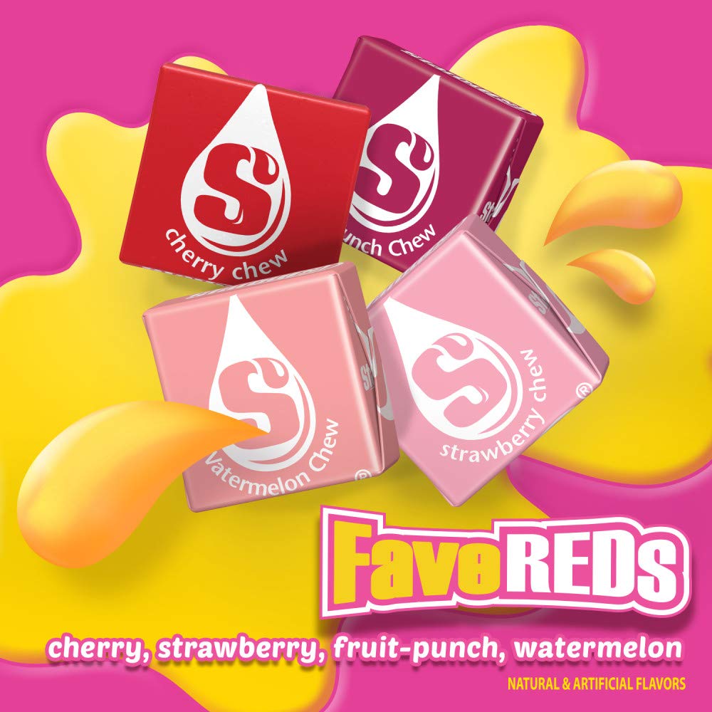 STARBURST Fruit Chews Candy - FaveREDS STARBURST Candy Bulk Individually Wrapped, Party Size Bag, 50 oz, Pack of 1 - Image 3