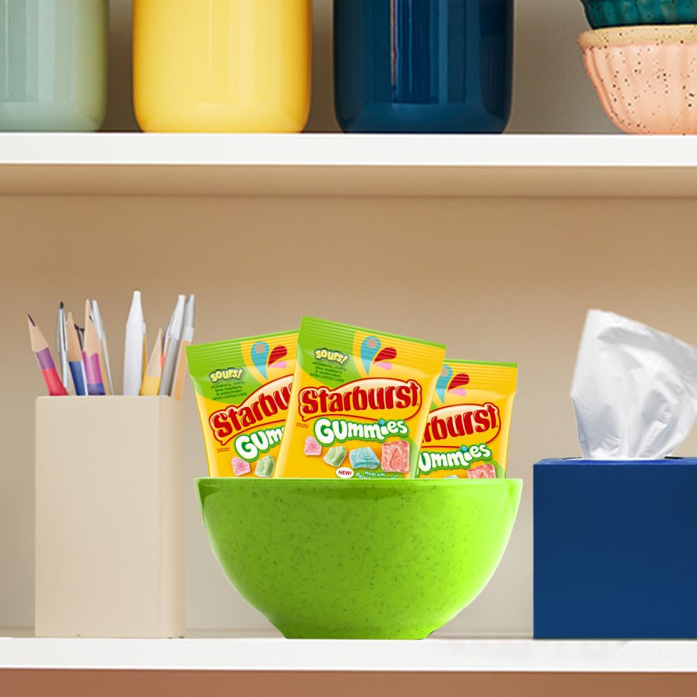 STARBURST Gummies Sours, Gummy Candy, 5 oz. Bag, Bulk Candy Pack of 12 - Image 7