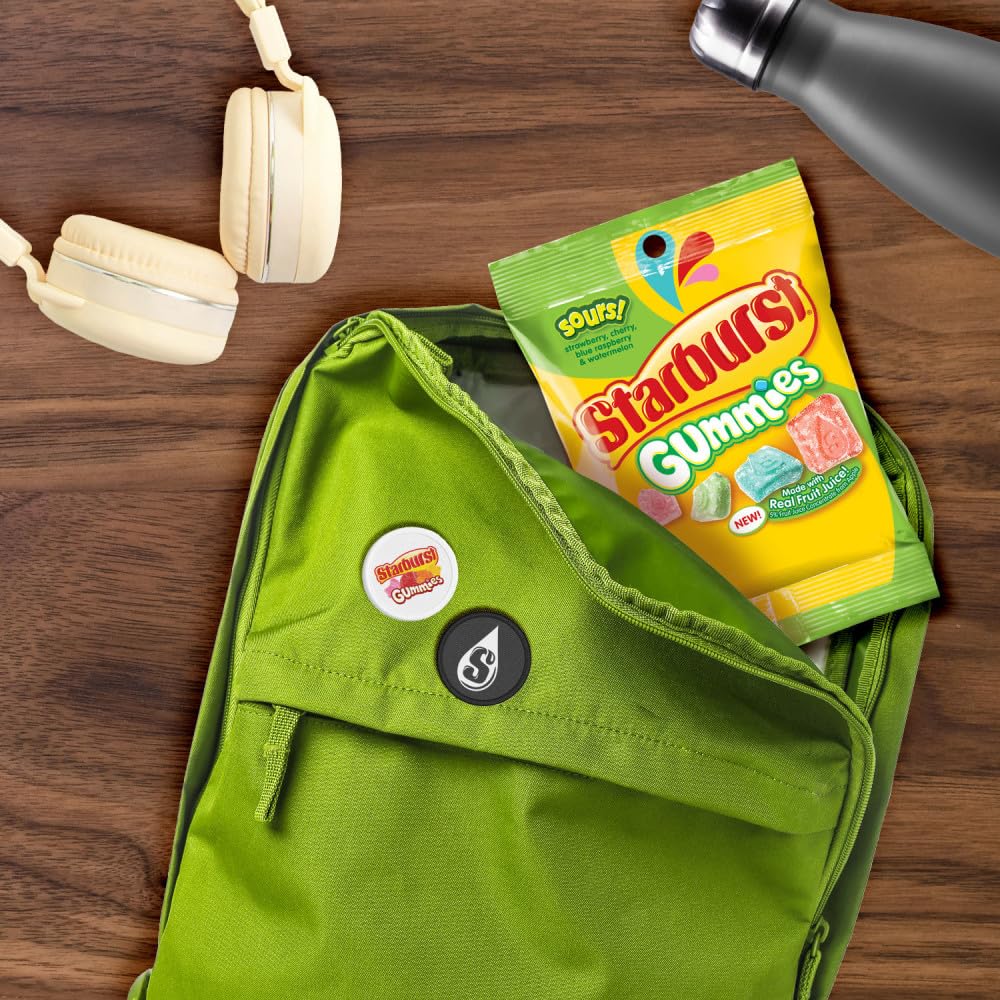 STARBURST Gummies Sours, Gummy Candy, 5 oz. Bag, Bulk Candy Pack of 12 - Image 8